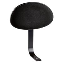 

K&M 14033 17" Backrest, Black Fabric