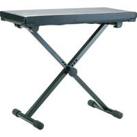 

K&M 14075 Keyboard Bench, 16.33-24.01" Adjustable Height, Black Imitation Leather