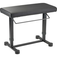 

K&M 14080 Uplift Piano Bench with Imitation Leather Seat, 17.7-23.6" Adjustable Height, Black