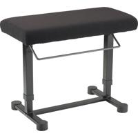 

K&M 14081 Uplift Piano Bench with Fabric Seat, 17.7-23.6" Adjustable Height, Black
