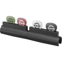 

K&M 14510 Pick Holder for Microphone Stand, Black