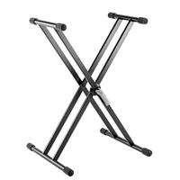 

K&M 18997 Keyboard Stand, 110.1 lbs Capacity, Black
