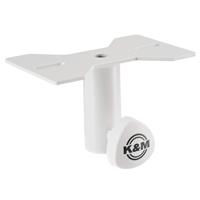 

K&M 19580 Slip-On Speaker Mounting Adapter, Pure White