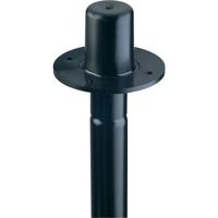 

K&M 19654 Plastic Flange Adapter for Speakers, 2.38" Installation Depth, Black