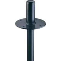 

K&M 19665 Flange Adapter for 21420 Speaker Stand, 0.98" Diameter Tube, Black