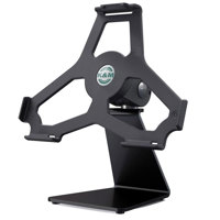 

K&M iPad Air 2 Table/Desk Stand, 1.65 lbs Capacity, Black