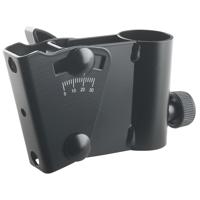 

K&M 19780 Incline Speaker Adapter, Black