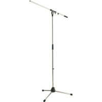 

K&M 210/2 Tripod Microphone Stand with 33" Boom, Chrome