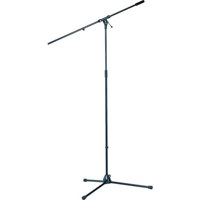 

K&M 21021 Overhead Tripod Microphone Stand with Boom, 44.09-79.13" Height, Black