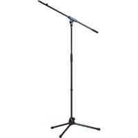 

K&M 21070 Microphone Stand with Boom Arm, 35.43-62.99" Height, Black
