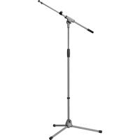 

K&M 21080 Soft Touch Telescoping Tripod Microphone Stand, 36.42-64.17" Height, Gray