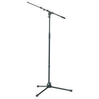 

K&M 210/9 Microphone Stand with Telescoping Boom, 35.43-63.18" Height, Black