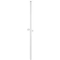 

K&M 21337 Distance Steel Rod, 35.63-57.08" Height Adjustment, Pure White