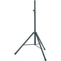 

K&M 21435 Adjustable Speaker Stand, 52-79.5" Height, 77 lb Capacity, Black