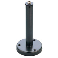 

K&M 221A Microphone Mounting Flange with 6" Tube and 5/8" Threaded Connector, Black