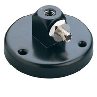 

K&M 221C Microphone Mounting Flange with Lateral Mount, Black