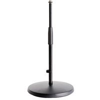 

K&M 23323 Floor and Tabletop Microphone Stand, 13.77-22.44" Height, Black