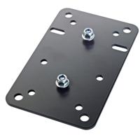 

K&M 24352 Speaker Wall Mount Adapter Panel 1, Black