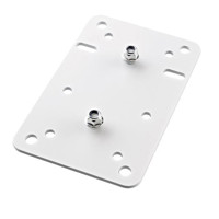

K&M 24352 Speaker Wall Mount Adapter Panel 1, White