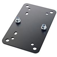 

K&M 24354 Speaker Wall Mount Adapter Panel 2, Black