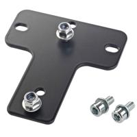

K&M 24359 Speaker Wall Mount Adapter Panel 6, Black