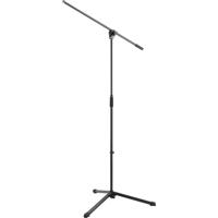 

K&M 255 Low Level Tripod Microphone Stand with 2x Telescoping Boom Arm, 34.2-61"Adjustable Height, Black