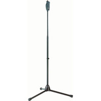 

K&M 25680 Soft-Touch One-Hand Microphone Stand, 43.3-71.6" Adjustable Height, Black