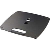 

K&M 26703 Base Plate, 410x410x27.3mm Size, Structured Black