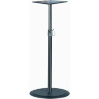 

K&M 26740 Monitor Stand, 37.40-56.3" Height, 77.09 lb Capacity, Black