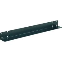 

K&M 286/8 Support Bracket with 10 Holes for 19" Equipment Racks, 19.4" Long, Black