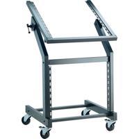 

K&M 42020 Rack Wagon, 9 & 12 Space Height, 110 lb Capacity, Black