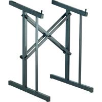 

K&M 42040 Foldable Mixer Stand, 28.54" Height, 88.18 lb Capacity, Black
