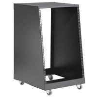 

K&M 48260 Sturdy Steel 19" 16U Space Rack with 4 Casters