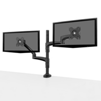 

Kanto Dual Arm Desktop Monitor Mount for 13-27" Displays, Up to 19.8lbs Per Arm Capacity