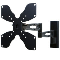 

Kanto L102 Full Motion Wall Mount for 19 to 32" TVs, 56lbs Capacity