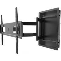 

Kanto R500 Recessed Articulating In-Wall Full Motion TV Mount for 46 to 80" TVs, 135 lbs Capacity, Large