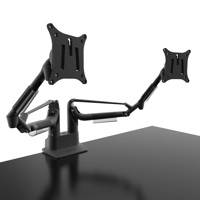 

Kanto Dual Arm Desktop Monitor Mount for 17-32" Displays, Black