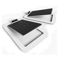 

Kanto S4 Desktop Speaker Stands for Midsize Speakers, White