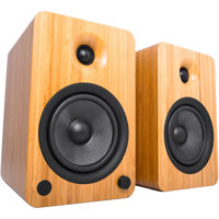 

Kanto YU6 Powered Speakers with Bluetooth and Phono Preamp, Bamboo