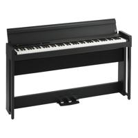 

Korg C1 Air Bluetooth 88 Key Digital Piano with Real Weighted Hammer Action 3 Keyboard, Black