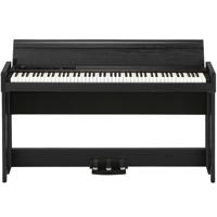 

Korg C1 Air Bluetooth 88 Key Digital Piano with Real Weighted Hammer Action 3 Keyboard, Black with Rosewood Grain