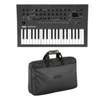 

Korg minilogue xd Polyphonic Analog Synthesizer with Prologue MULTI Engine, Expanded Sequencer, 3X Multi-Effects, X/Y Joystick and CV INs - With Korg Custom Case