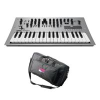 

Korg Minilogue 4 Voice Polyphonic Analog Synthesizer with 200 Presets - Bundle With Gator Cases GK-2110 Micro Keyboard Bag