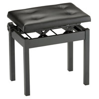

Korg PC-550 Height Adjustable Piano Bench, Black