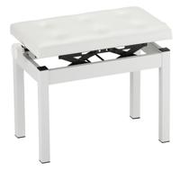 

Korg PC-770 Height Adjustable Piano Bench with Wide Seating Surface, White