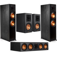 

Klipsch Reference Premiere RP-8060FA 5.0 Home Theater Pack, Ebony