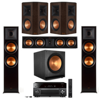 

Klipsch Reference Premiere RP-8060FA 5.1 Home Theater System, Walnut
