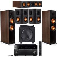 

Klipsch Reference Premiere RP-8060FA 5.1 Home Theater System, Walnut