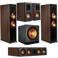 

Klipsch Reference Premiere RP-8060FA 5.1 Home Theater Pack, Walnut