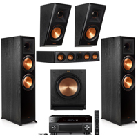 

Klipsch Reference Premiere RP-8000F 5.1 Home Theater System, Ebony